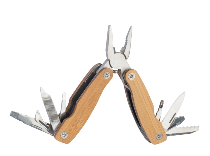 Multifunktions-Werkzeug | Multitool aus Bambus | persönlicher Wunschname