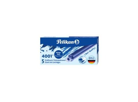 Pelikan Großraum-Tintenpatronen GTP/5 Tinte 4001® Königsblau
